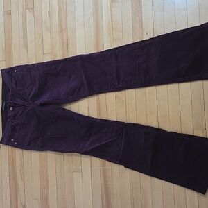 4/$20 Joe Fresh Deep Purple Bootcut Pants